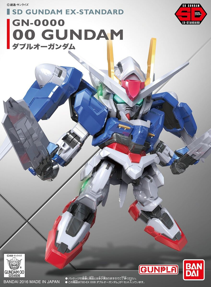 GUNDAM - SD Ex-Standard 00 Gundam Model Kit