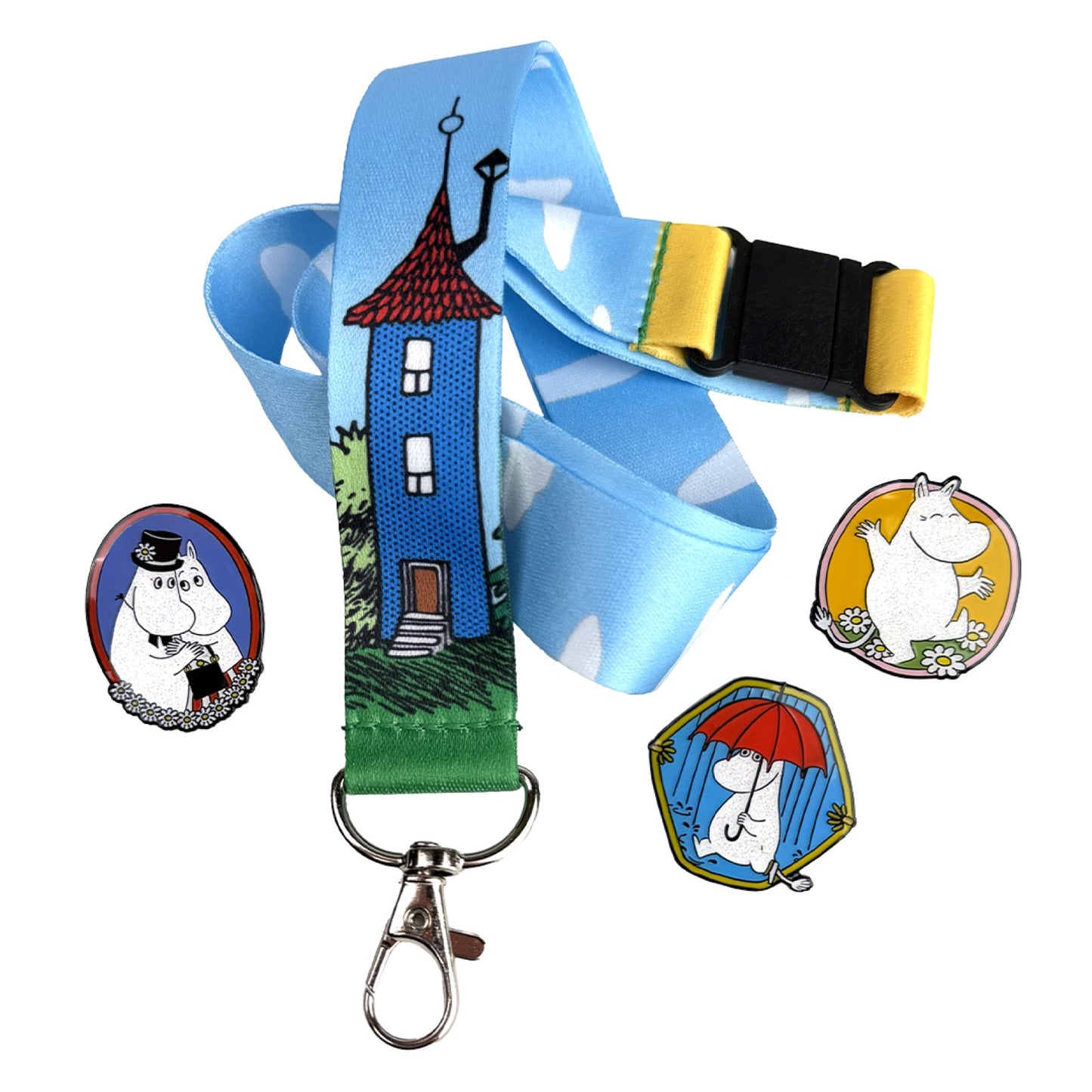 MOOMINS - Lanyard & Pin Set