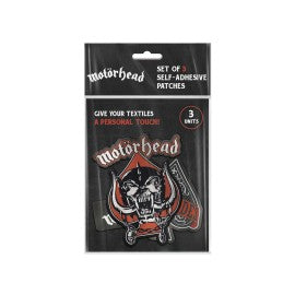 MOTORHEAD - 3-Pack Of Patches