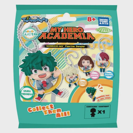 MY HERO ACADEMIA - Konnichi-Wa Character Twinchees Dangler Charm Mystery Bag (1)