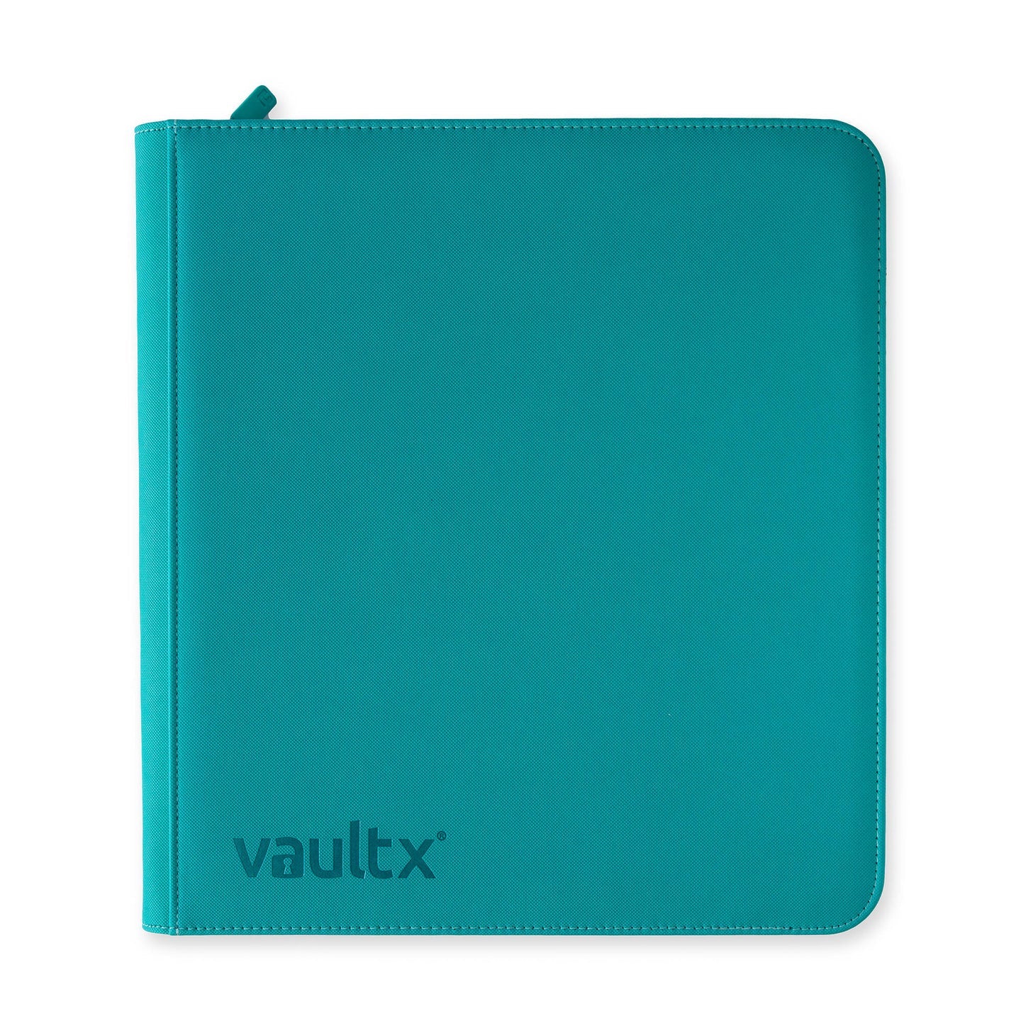 VAULT X - 12-Pocket Exo-Tec Zip Binder - Ocean Blue