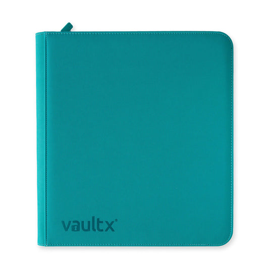 VAULT X - 12-Pocket Exo-Tec Zip Binder - Ocean Blue
