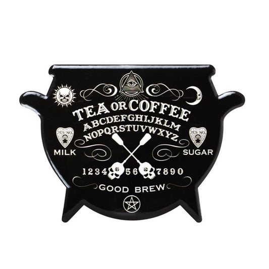 ALCHEMY - Ouija Cauldron Ceramic Coaster