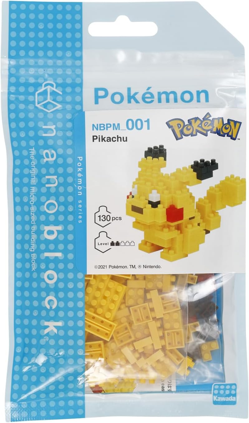 POKEMON - Pikachu 001 Nanoblock Pack