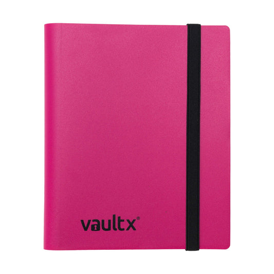 VAULT X - 4-Pocket Strap Binder - Pink