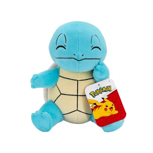 POKEMON - Squirtle (Closed Eyes) 8" Plush