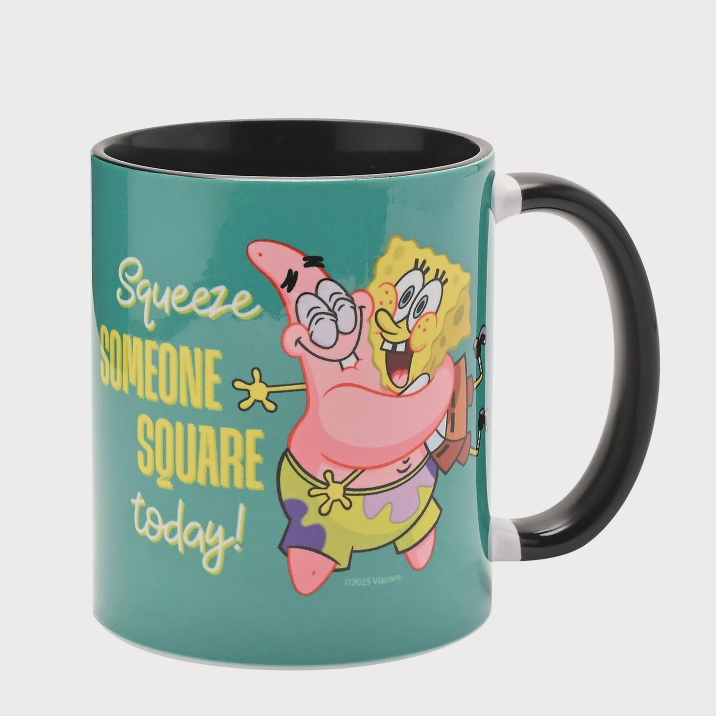 SPONGEBOB SQUAREPANTS - Spongebob & Patrick Black Inner Mug