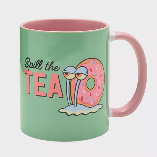 SPONGEBOB SQUAREPANTS - Gary 'Spill The Tea' Pink Inner Mug