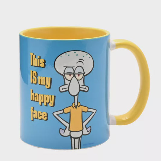 SPONGEBOB SQUAREPANTS - This Is My Happy Face Yellow Inner Mug