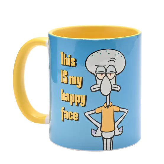 SPONGEBOB SQUAREPANTS - This Is My Happy Face Yellow Inner Mug
