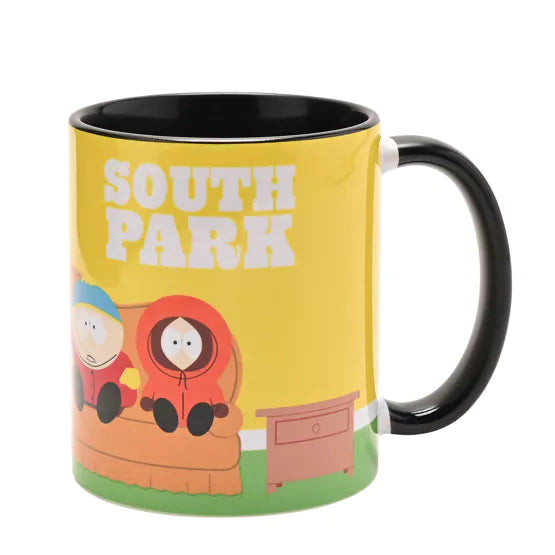 SOUTH PARK - Watching TV Black Inner Mug