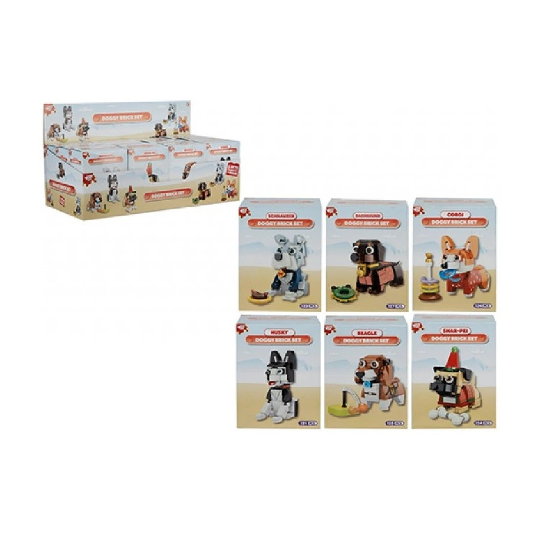 MODEL KIT - Doggy Building Brick Set Model Kit