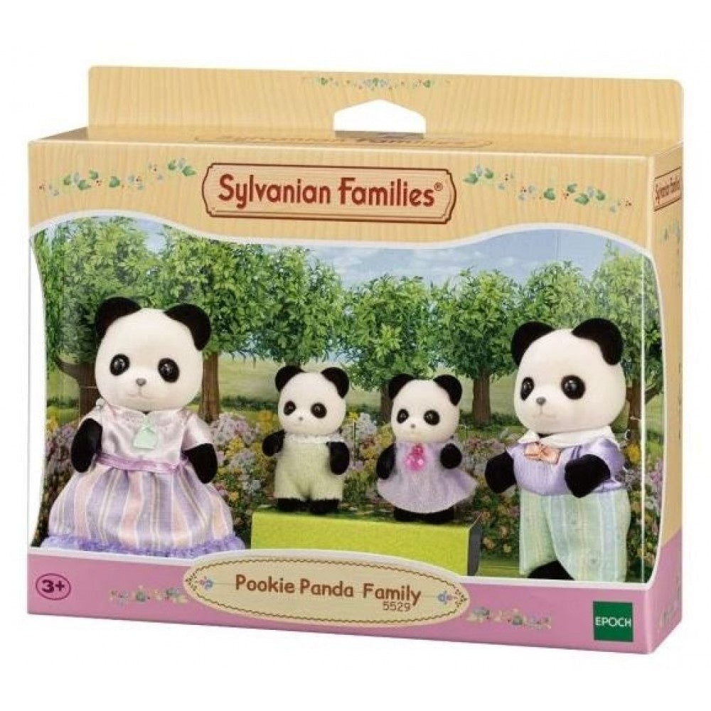 SYLVANIAN FAMILIES - Pookie Panda Family Figure Set
