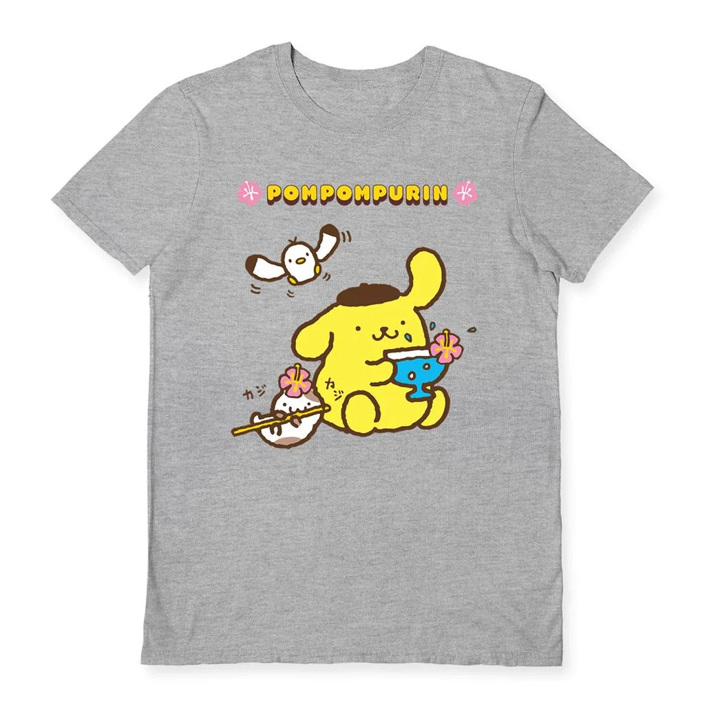 SANRIO - Pompompurin Drinks T-Shirt