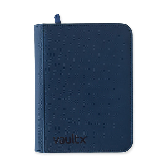 VAULT X - 4-Pocket Exo-Tec Zip Binder - Royal Blue