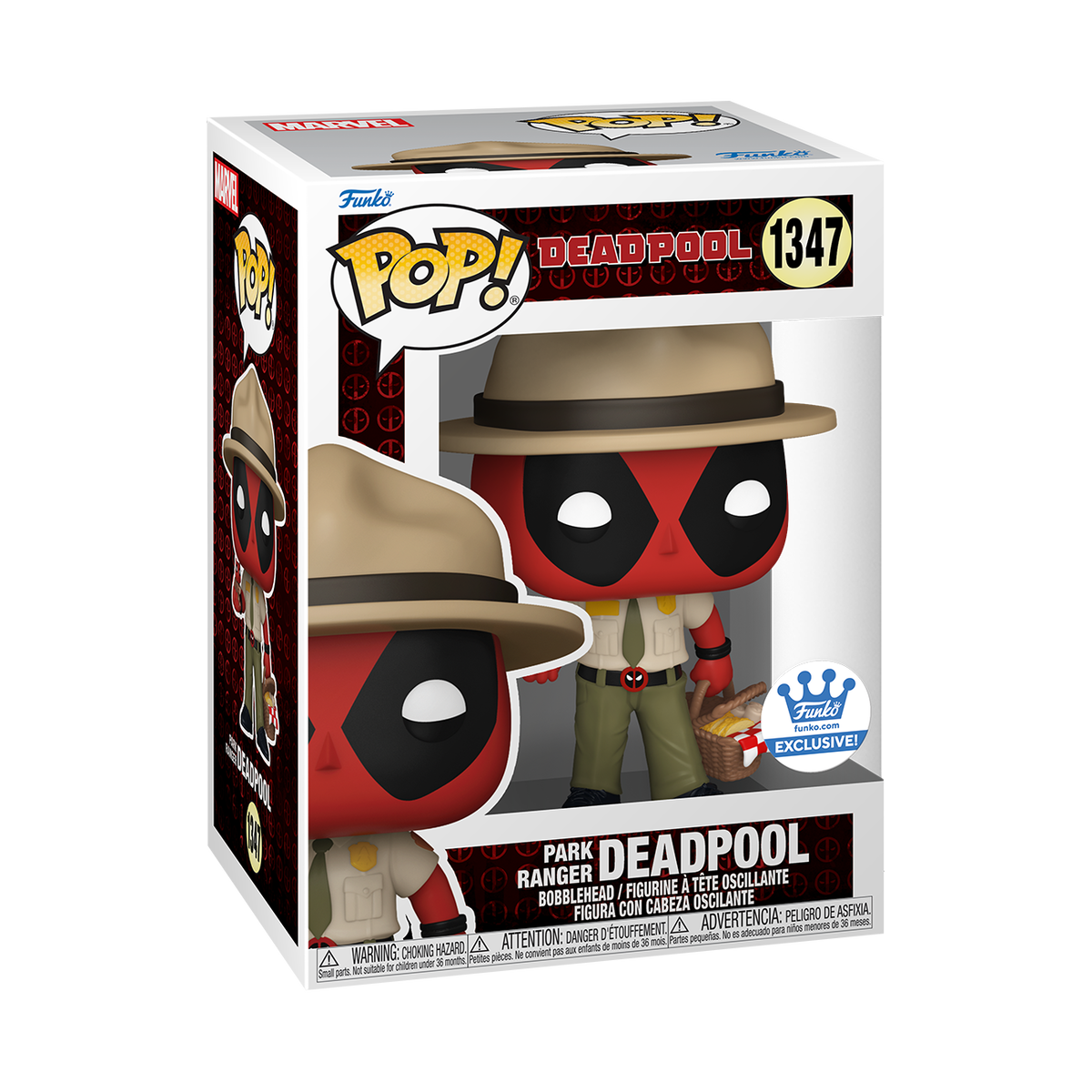 MARVEL : DEADPOOL - Park Ranger Deadpool #1347 Funko Pop!