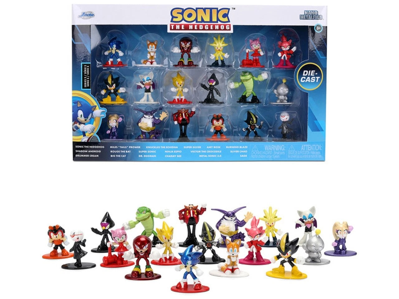 SONIC - Wave 2 Nano Figures Multipack
