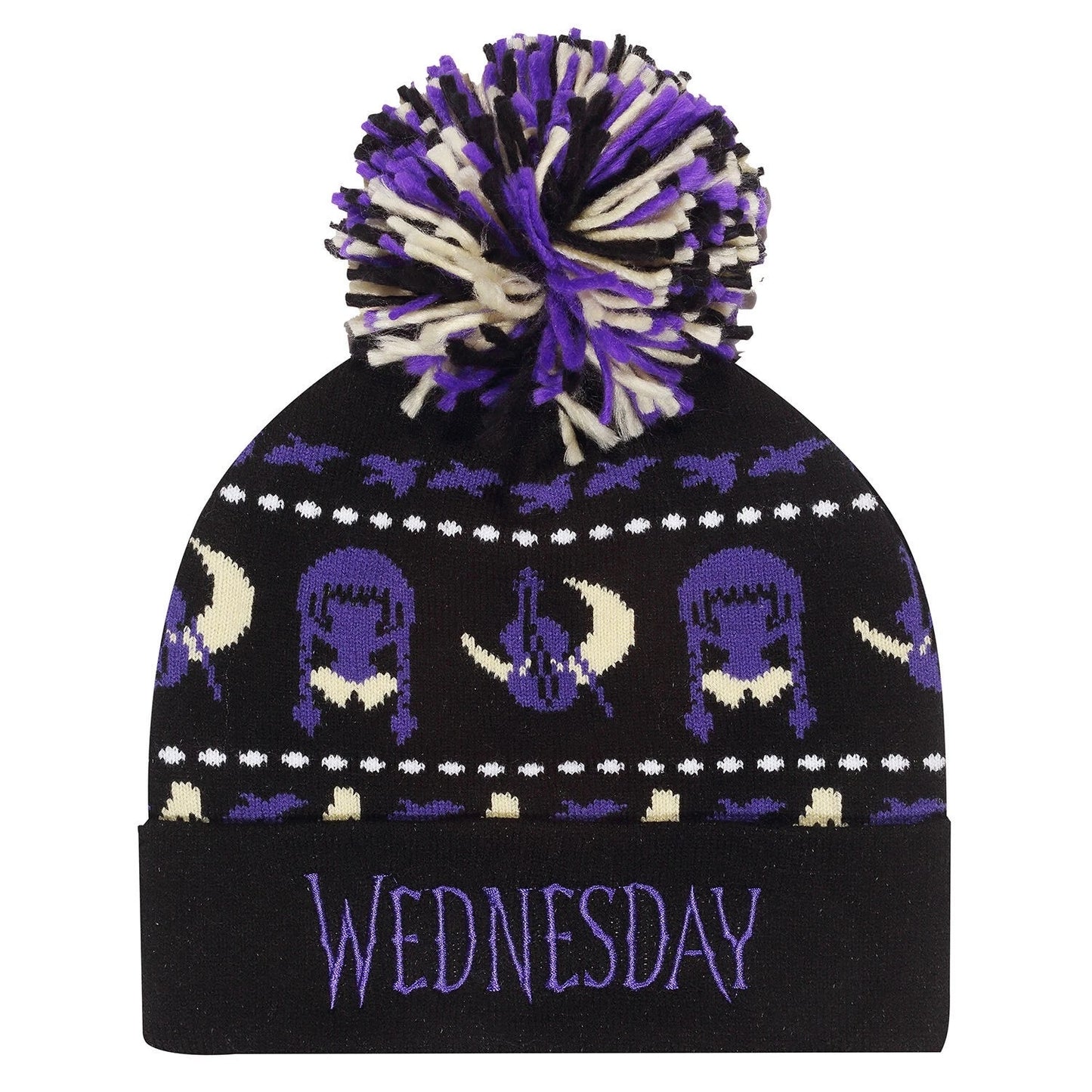 WEDNESDAY - Wednesday pom Beanie