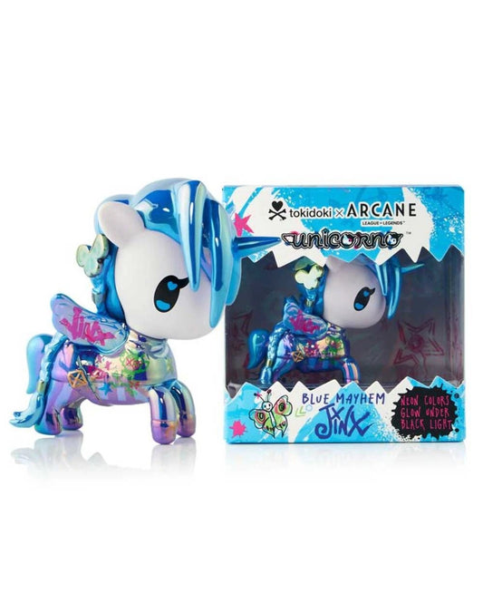 TOKIDOKI X ARCANE - Blue Mayhem Unicorno Figure