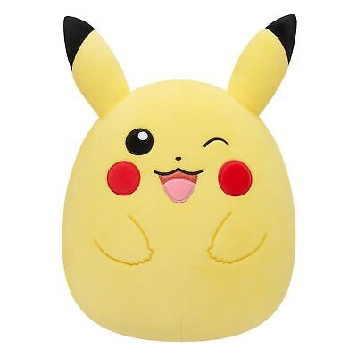 SQUISHMALLOW : POKEMON - Winking Pikachu 10" Plush