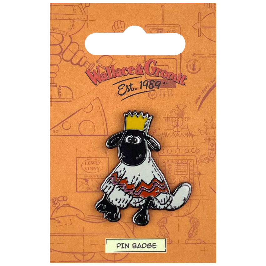 WALLACE & GROMIT - Shaun The Sheep Pin Badge