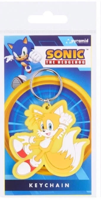 SONIC THE HEDGEHOG - Tails Rubber Keyring