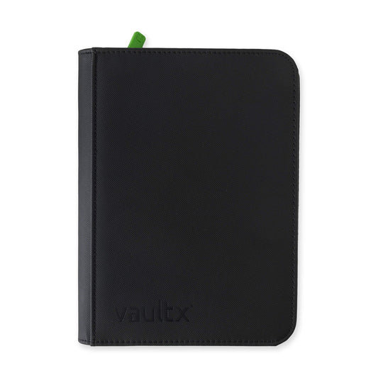 VAULT X - 4-Pocket Exo-Tec Zip Binder - Signature Black