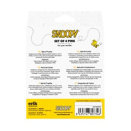 PEANUTS - Snoopy Set Of 4 Pins