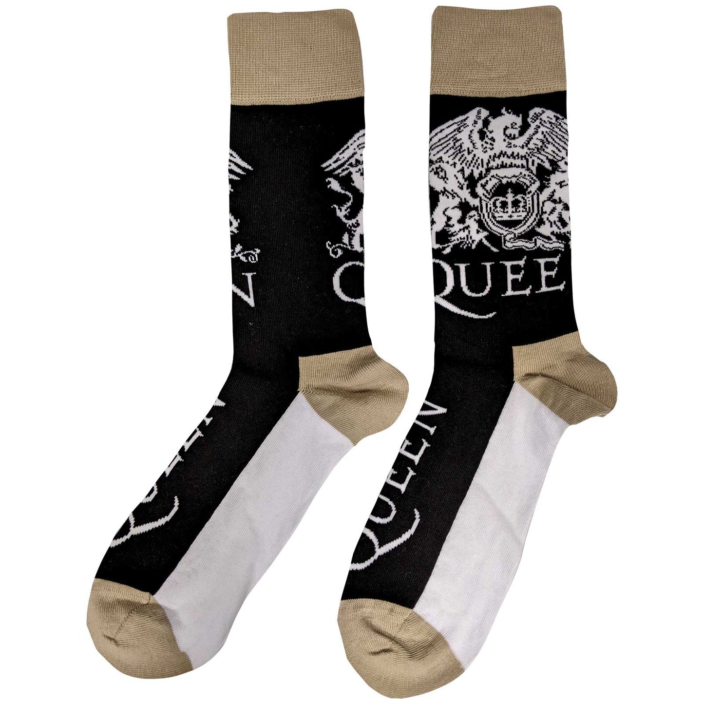 QUEEN - Crest & Logo Socks (7 - 11)