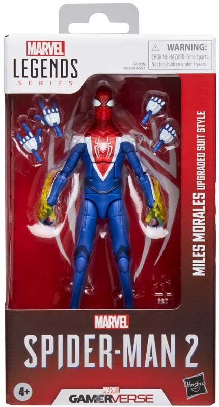 MARVEL : GAMERVERSE - Miles Morales Upgraded Suit Hasbro Marvel Legends Figure