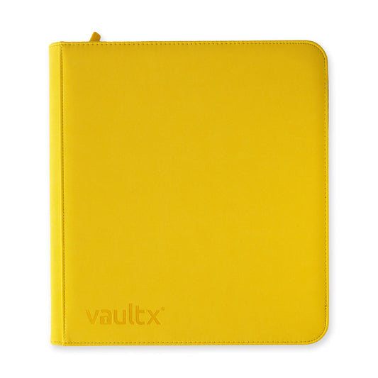 VAULT X - 12-Pocket Exo-Tec Zip Binder - Sunrise Yellow