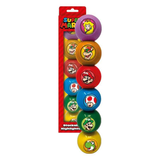 MARIO - Characters Stackable Highlighter Pen