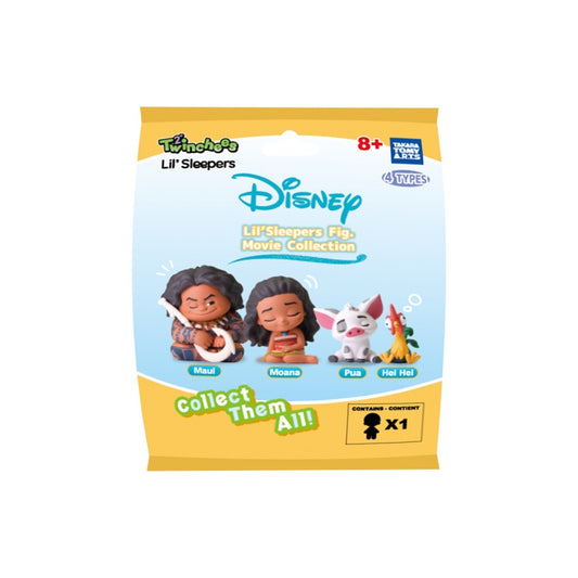 DISNEY : MOANA - Movie Collection Twinchees Lil' Sleepers Blind Bag Figure (1)