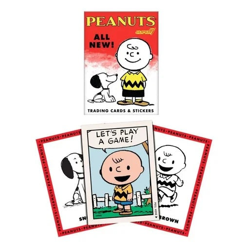 PEANUTS - Super7 Exclusive Colourway Booster Pack (5 Cards + Sticker)