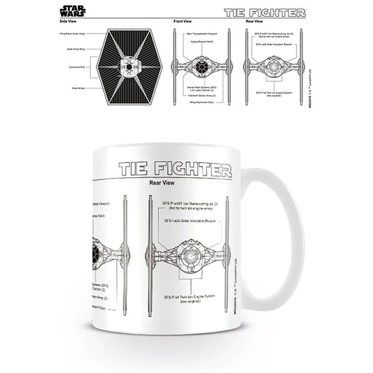 STAR WARS - Tie Fighter Sketch Mug