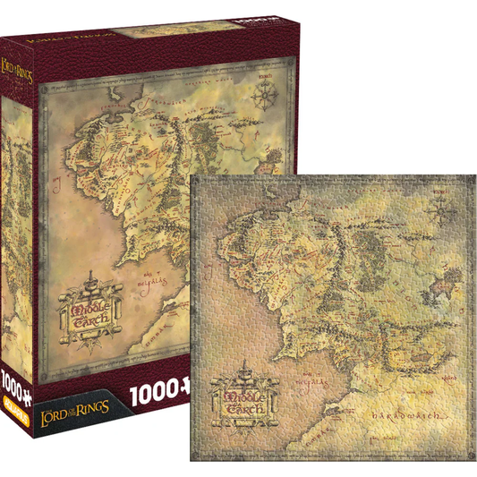 LORD OF THE RINGS - Heat Stamp 1000 Piece Jigsaw Puzzle