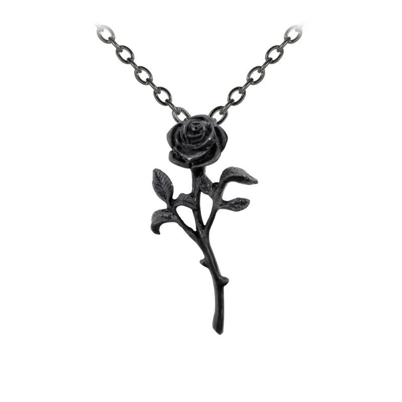 ALCHEMY - The Romance Of The Black Rose Pendant Necklace