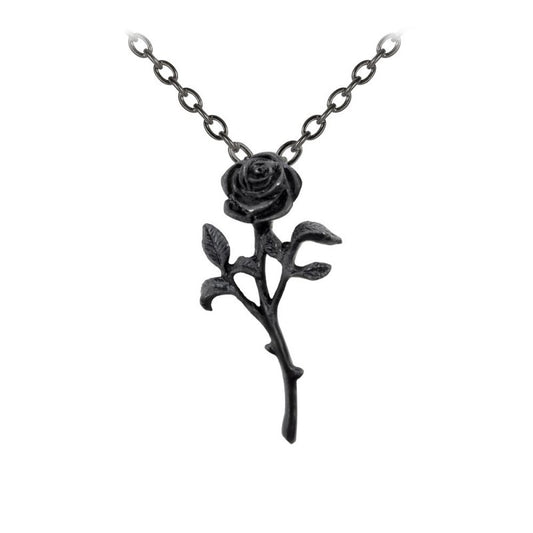 ALCHEMY - The Romance Of The Black Rose Pendant Necklace
