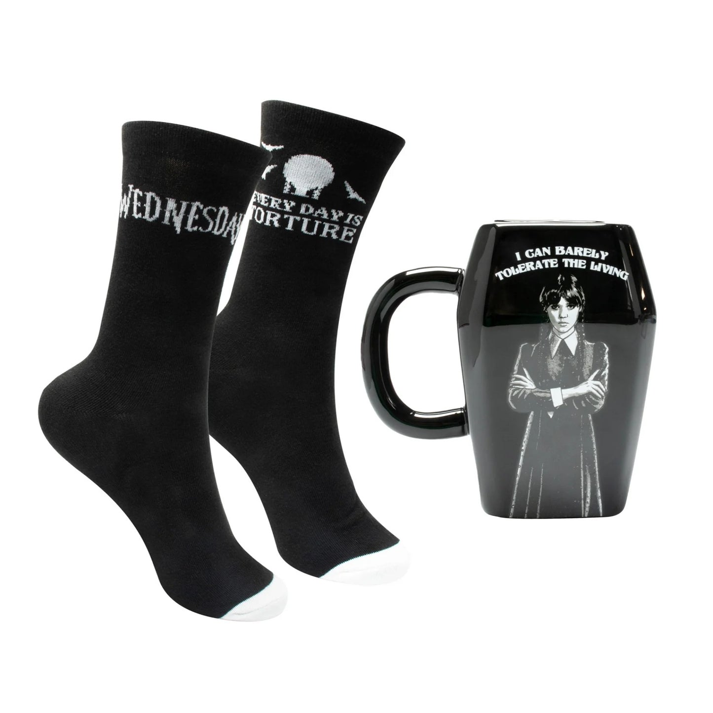 WEDNESDAY - Coffin Mug & Sock Set