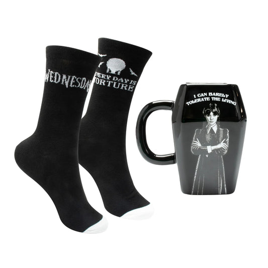 WEDNESDAY - Coffin Mug & Sock Set