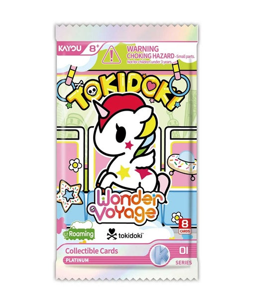 TOKIDOKI - Wonder Voyage 001B Series 1 Roaming Edition Booster Pack (8 Cards)