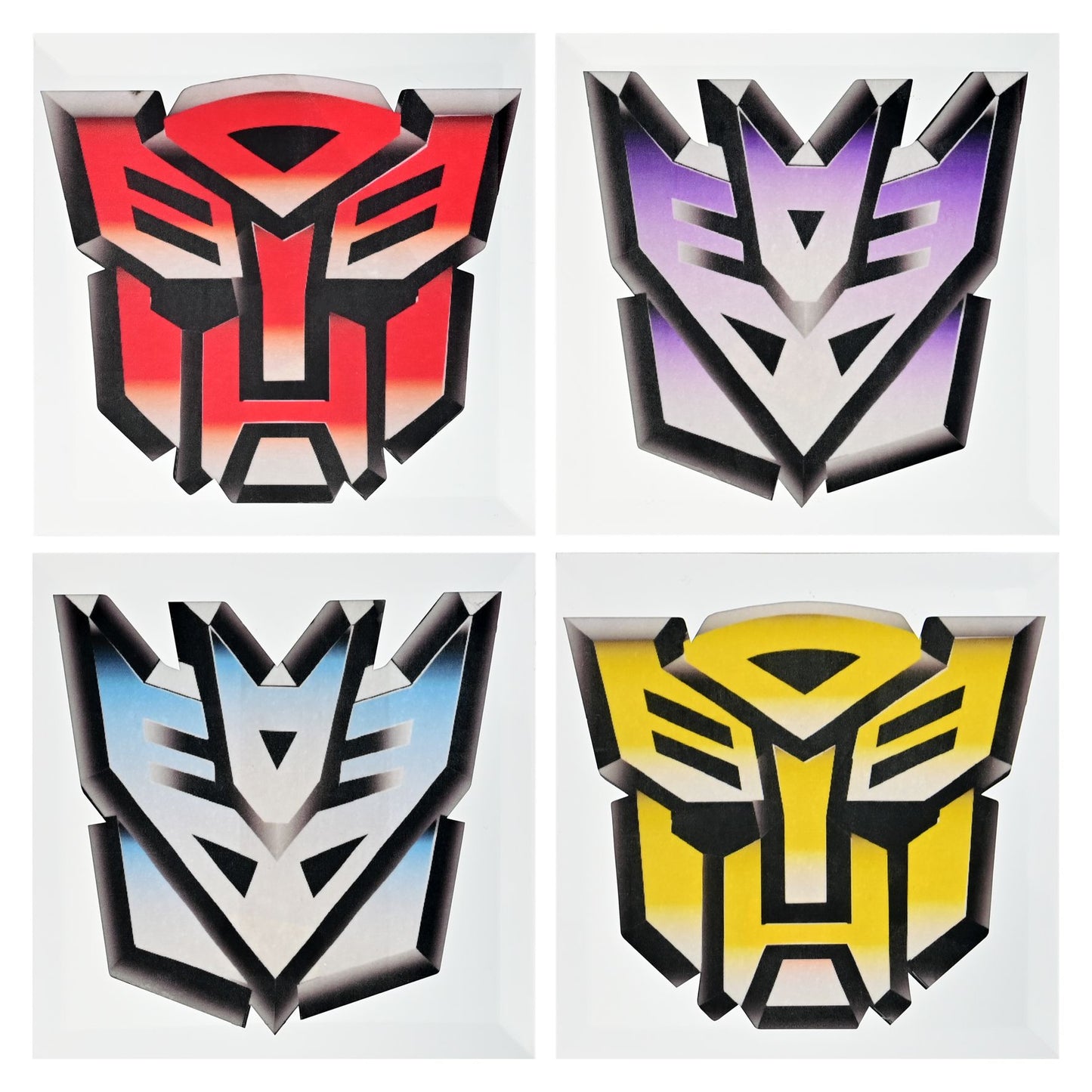 TRANSFORMERS - Mirrored Coasters Set Of 4
