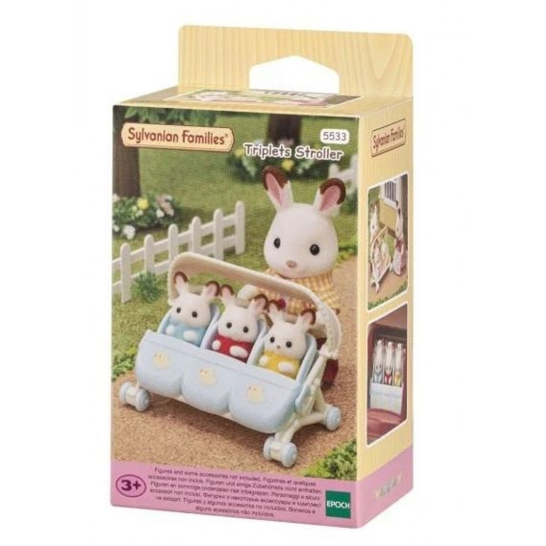 SYLVANIAN FAMILIES - Triplets Stroller Set