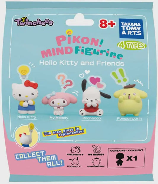 SANRIO : HELLO KITTY - Pikon Mind Twinchees Figure Mystery Bag (1)