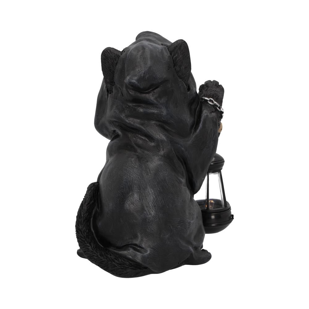 NEMESIS NOW - Reapers Feline Lantern Grim Reaper Cat Figure