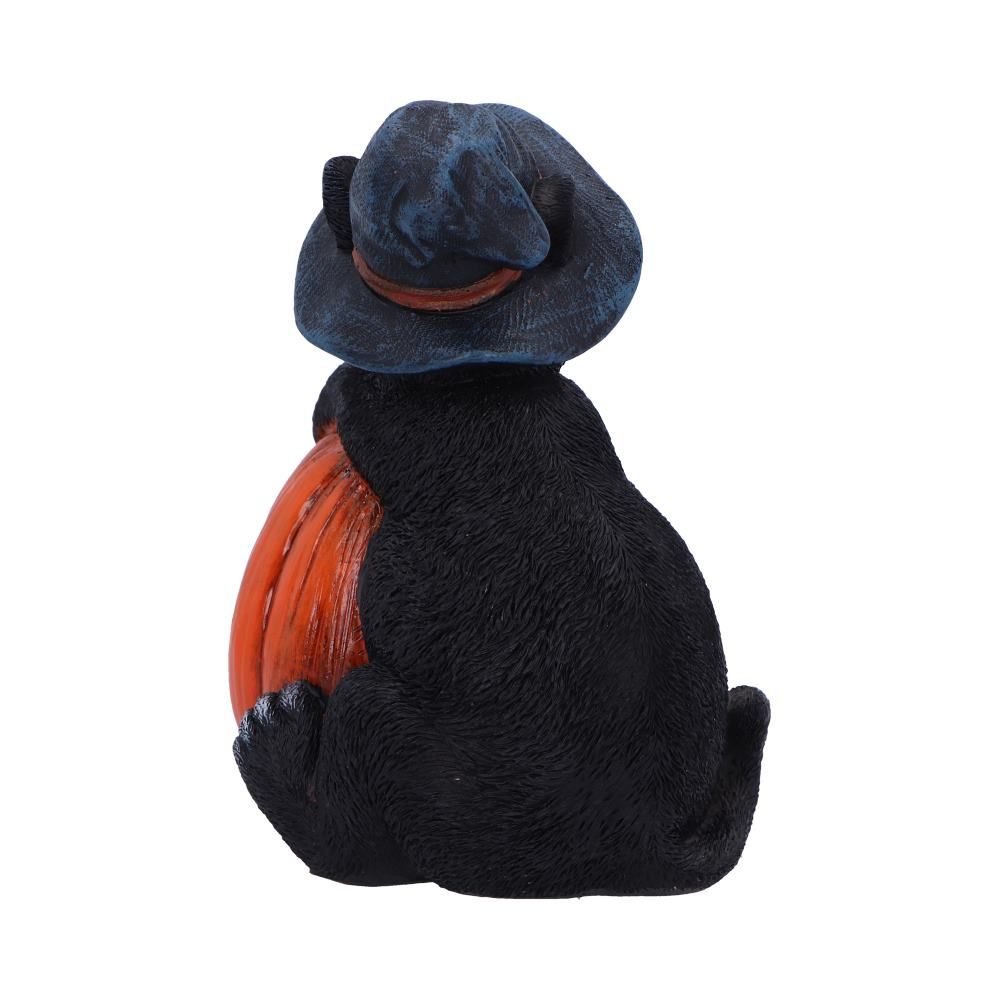 NEMESIS NOW - Trick Or Treat Cat With Pumpkin Figure