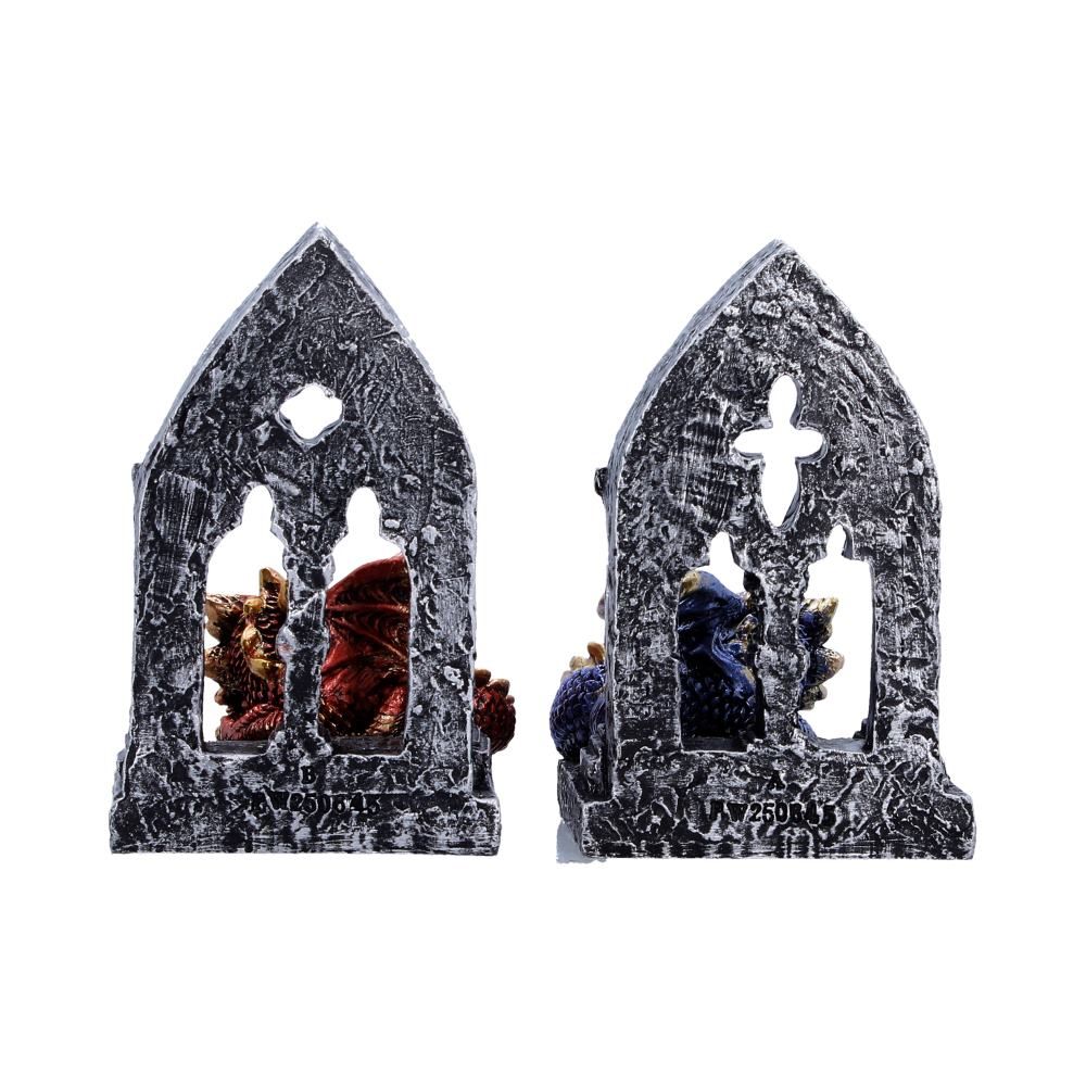 NEMESIS NOW - Gate Keepers Dragon Figure Set of 2