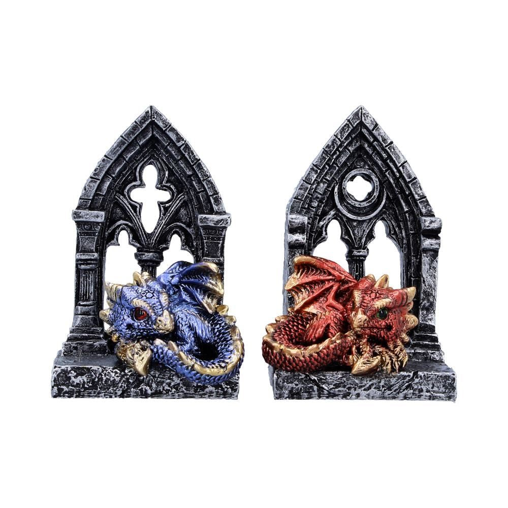 NEMESIS NOW - Gate Keepers Dragon Figure Set of 2