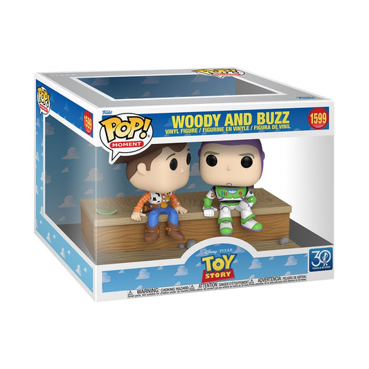 DISNEY PIXAR : TOY STORY - Woody & Buzz 30th Anniversary #1599 Funko Pop!