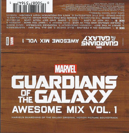 MARVEL : GUARDIANS OF THE GALAXY - Awesome Mix Vol. 1 Cassette Album